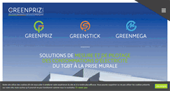 Desktop Screenshot of greenpriz.com